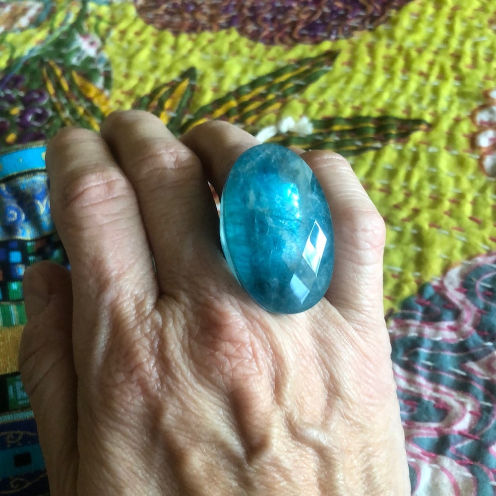 HSN Colleen Lopez Gemstone Triplet Ring